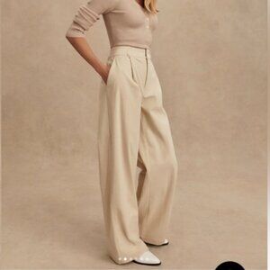 Varley Rocio Wide Leg Pant, Birch, Medium